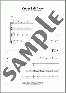 Come Sail Away(Styx) 楽譜 ギター（ソロ） ダウンロード