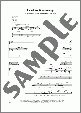 Lost In Germany(King's X) 楽譜 ギター（ソロ） ダウンロード