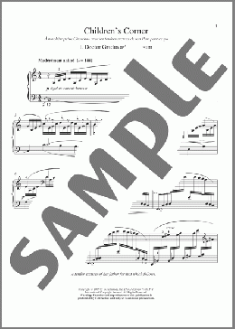 Doctor Gradus ad Parnassum(Claude Debussy/Christopher Harding) 楽譜 ピアノ（ソロ） ダウンロード