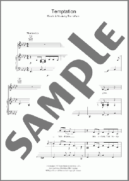 Temptation(Tom Waits) 楽譜 その他 ダウンロード