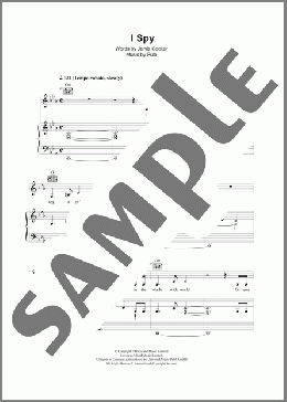I Spy(Pulp) 楽譜 その他 ダウンロード