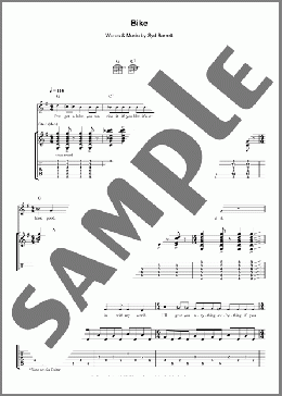 Bike(Pink Floyd) 楽譜 ギター（ソロ） ダウンロード