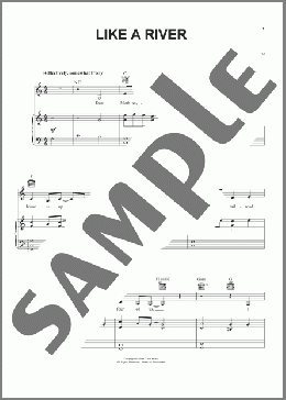 Like A River(Carly Simon) 楽譜 ピアノ & ボーカル & ギター ダウンロード