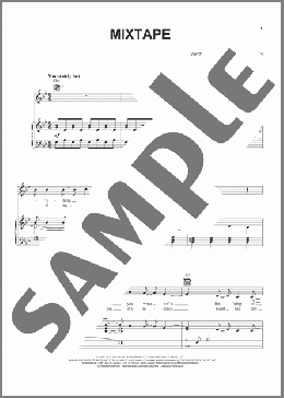 Mixtape(Jamie Cullum) 楽譜 ピアノ & ボーカル & ギター ダウンロード