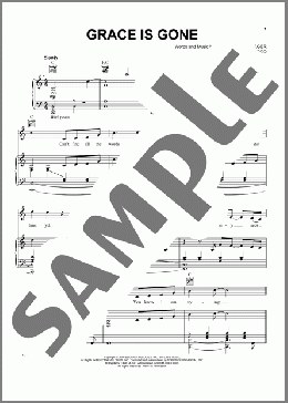 Grace Is Gone(Jamie Cullum/Clint Eastwood) 楽譜 ピアノ & ボーカル & ギター ダウンロード