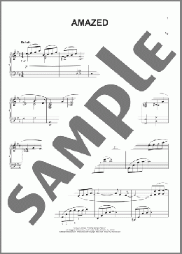 Amazed [Jazz version] (arr. Phillip Keveren)(Jared Anderson/Phillips, Craig & Dean) 楽譜 ピアノ（ソロ） ダウンロード