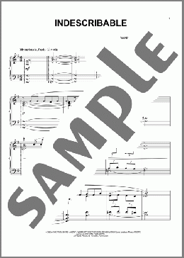 Indescribable [Jazz version] (arr. Phillip Keveren)(Chris Tomlin) 楽譜 ピアノ（ソロ） ダウンロード