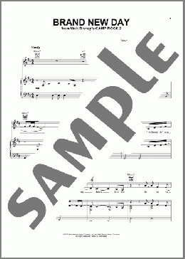 Brand New Day (from Camp Rock 2)(Demi Lovato) 楽譜 ピアノ & ボーカル & ギター ダウンロード