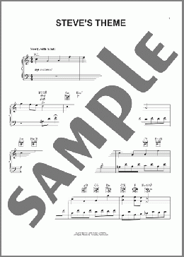 Steve's Theme (from The Last Song)(Aaron Zigman/The Last Song (Movie)) 楽譜 ピアノ（ソロ） ダウンロード