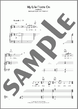 My Life Flows On(Aled Jones) 楽譜 その他 ダウンロード