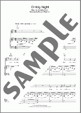 O Holy Night(Aled Jones) 楽譜 その他 ダウンロード