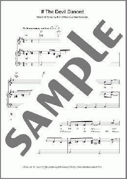 If The Devil Danced(Joe Diffie) 楽譜 その他 ダウンロード