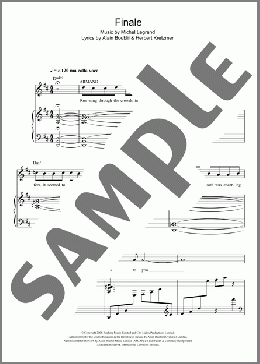 Finale(Michel LeGrand/Marguerite (Musical)) 楽譜 その他 ダウンロード