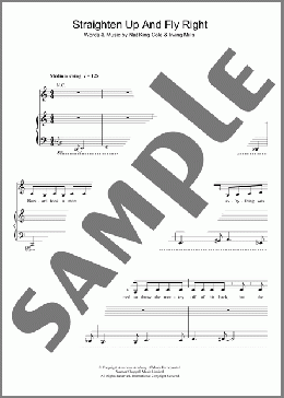 Straighten Up And Fly Right(Diana Krall) 楽譜 その他 ダウンロード
