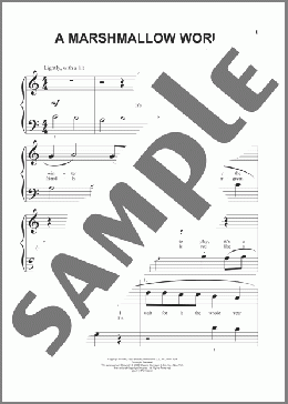 A Marshmallow World (arr. Phillip Keveren)(Bing Crosby) 楽譜 その他 ダウンロード