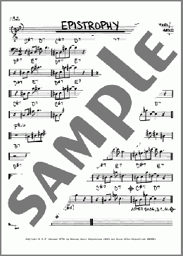 Epistrophy(Thelonious Monk) 楽譜 その他 ダウンロード