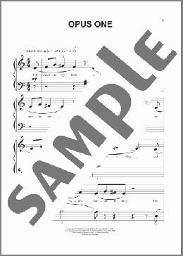 Opus One (arr. Phillip Keveren)(Sy Oliver) 楽譜 その他 ダウンロード