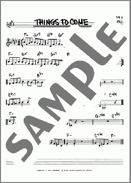 Things To Come(Dizzy Gillespie) 楽譜 その他 ダウンロード