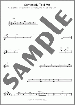 Somebody Told Me(The Killers) 楽譜 その他 ダウンロード