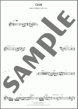 Gold(Prince) 楽譜 その他 ダウンロード