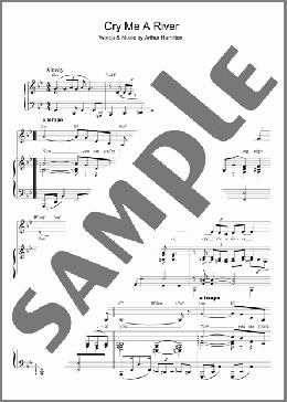 Cry Me A River(Julie London/Arthur Hamilton/Ella Fitzgerald) 楽譜 ピアノ（ソロ） ダウンロード