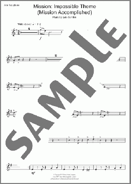 Mission: Impossible Theme(Lalo Schifrin) 楽譜 その他 ダウンロード