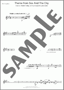 Theme From Sex And The City(Thomas Findlay) 楽譜 その他 ダウンロード
