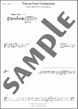 Theme From EastEnders(Leslie Osborne) 楽譜 その他 ダウンロード