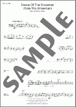 Dance Of The Snowmen(Howard Blake) 楽譜 その他 ダウンロード