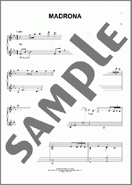 Madrona(David Lanz) 楽譜 ピアノ（ソロ） ダウンロード