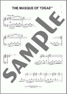 The Masque Of Togaebi(David Lanz) 楽譜 ピアノ（ソロ） ダウンロード