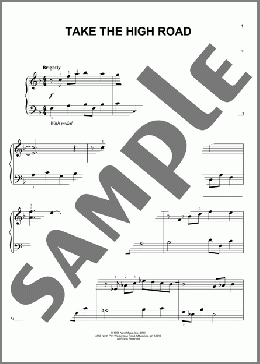 Take The High Road(David Lanz) 楽譜 ピアノ（ソロ） ダウンロード