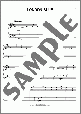 London Blue(David Lanz) 楽譜 ピアノ（ソロ） ダウンロード
