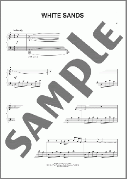 White Sands(David Lanz) 楽譜 ピアノ（ソロ） ダウンロード
