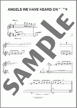 Angels We Have Heard On High(David Lanz) 楽譜 ピアノ（ソロ） ダウンロード