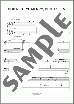 God Rest Ye Merry, Gentlemen(David Lanz) 楽譜 ピアノ（ソロ） ダウンロード