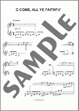 O Come All Ye Faithful(David Lanz) 楽譜 ピアノ（ソロ） ダウンロード