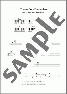 Theme From EastEnders(Leslie Osborne) 楽譜 ピアノ（歌詞 & コード） ダウンロード