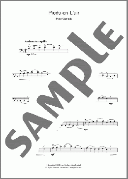 Pieds-En-L'air(Peter Warlock) 楽譜 チェロ ダウンロード