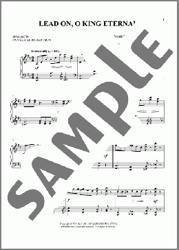 Lead On, O King Eternal(Ernest W. Shurtleff) 楽譜 ピアノ（ソロ） ダウンロード