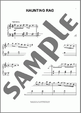 Haunting Rag(Julius Lenzberg) 楽譜 ピアノ（ソロ） ダウンロード