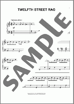 Twelfth Street Rag(Euday L. Bowman) 楽譜 ピアノ（ソロ） ダウンロード