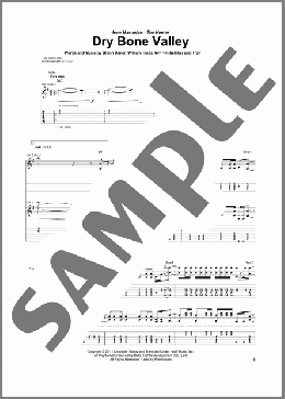 Dry Bone Valley(Mastodon) 楽譜 ギター（ソロ） ダウンロード