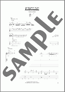 Arithmetic(Eric Johnson) 楽譜 ギター（ソロ） ダウンロード