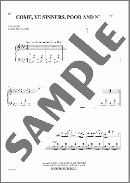 Come, Ye Sinners (Poor And Needy) (with ”Moments Musicaux”)(Franz Schubert) 楽譜 ピアノ（ソロ） ダウンロード