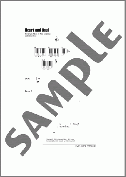 Heart And Soul(Huey Lewis & The News) 楽譜 ピアノ（歌詞 & コード） ダウンロード