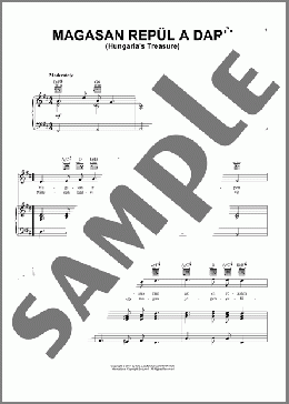 Magasan Repul A Daru (Hungaria's Treasure)(Hungarian Folksong) 楽譜 ピアノ & ボーカル & ギター ダウンロード
