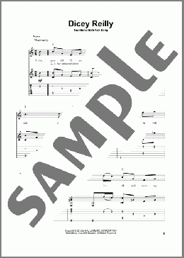 Dicey Reilly(Traditional Irish Folksong) 楽譜 ギター（その他） ダウンロード