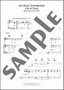 You Keep Coming Back Like A Song(Bing Crosby) 楽譜 その他 ダウンロード
