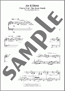 Joe & Diana (Theme From The Upper Hand)(Debbie Wiseman) 楽譜 ピアノ（ソロ） ダウンロード